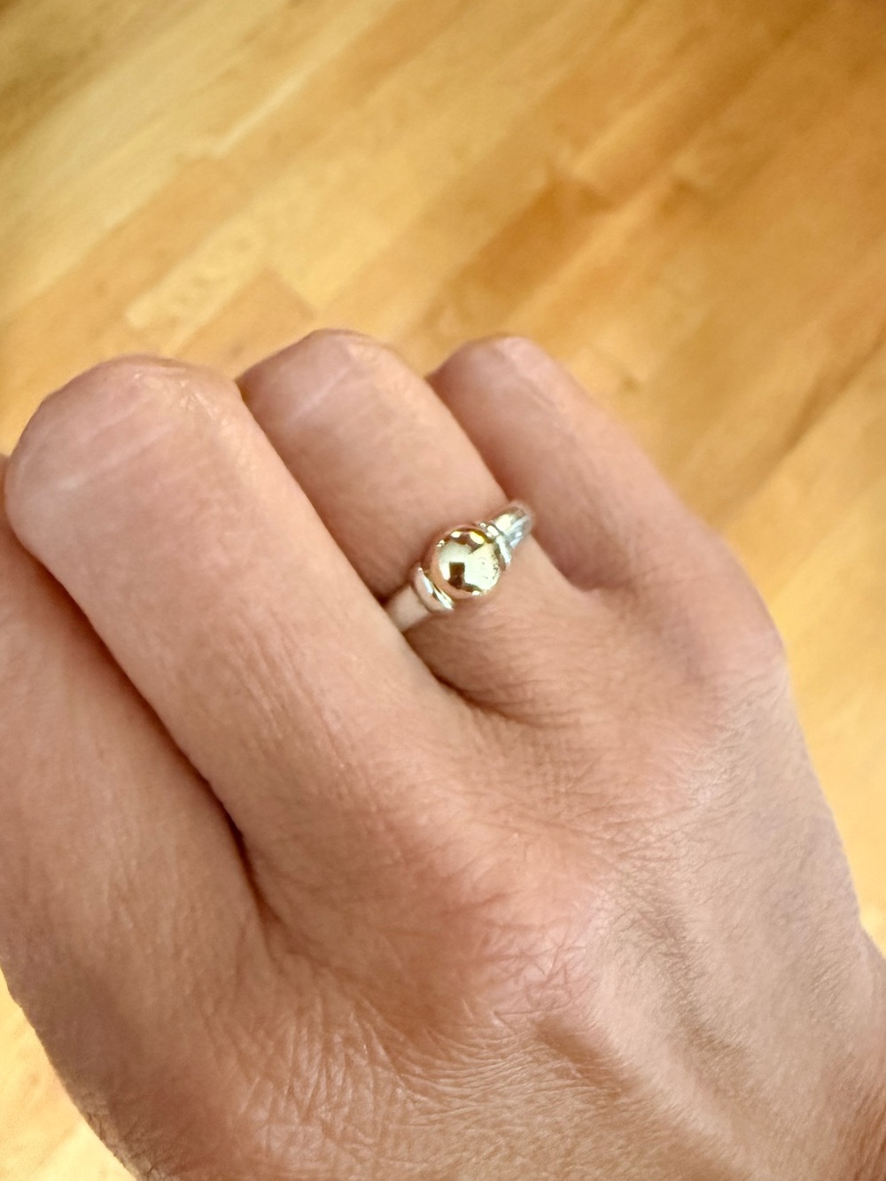 Lexaco Cape Cod 14k gold ball ring